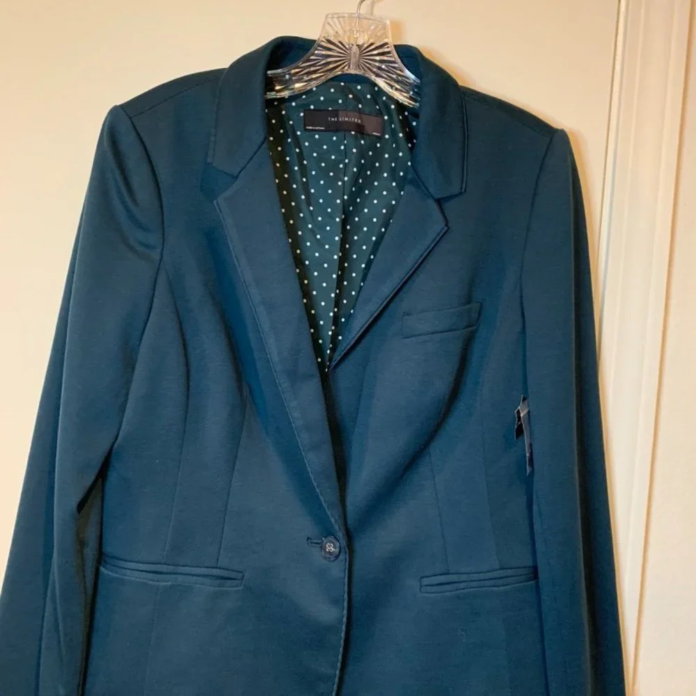 NWT * The Limited | Dark Green Blazer *